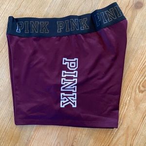 Maroon PINK shorts